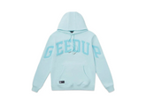 Geedup Co Team Logo Hoodie - Aqua Blue
